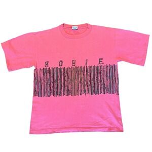 Vintage Hobie Single Stitch Made in USA Shirt All Over Print Size Large